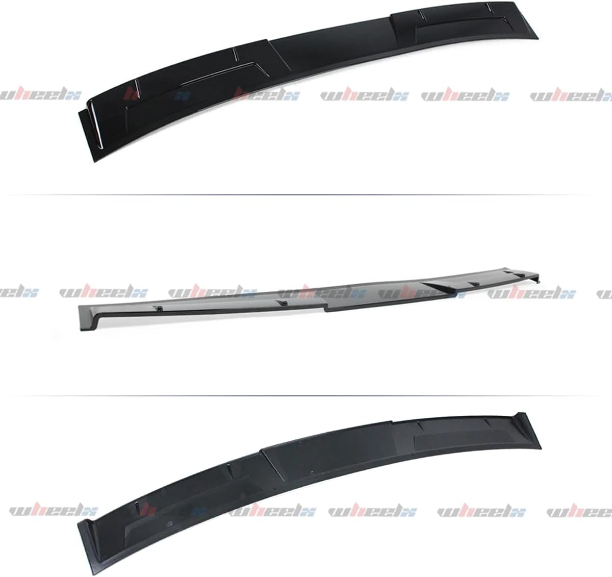 2 alerones de techo y alerón trasero compatibles con Honda Accord 2018-2022, pico de pato estilo JDM R se adapta a sedán de 4 puertas, exterior del maletero, tapa de cubierta de patada alta,