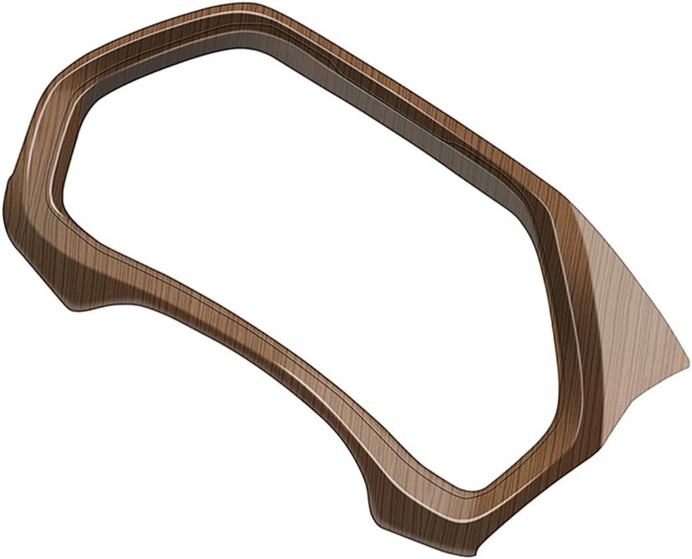 Instrument Frame Modification Interior Car Accessories fit for Toyota Grand Highlander 2024 2025 Peach Wood Grain Console Center Dashboard Cover Trim ABS