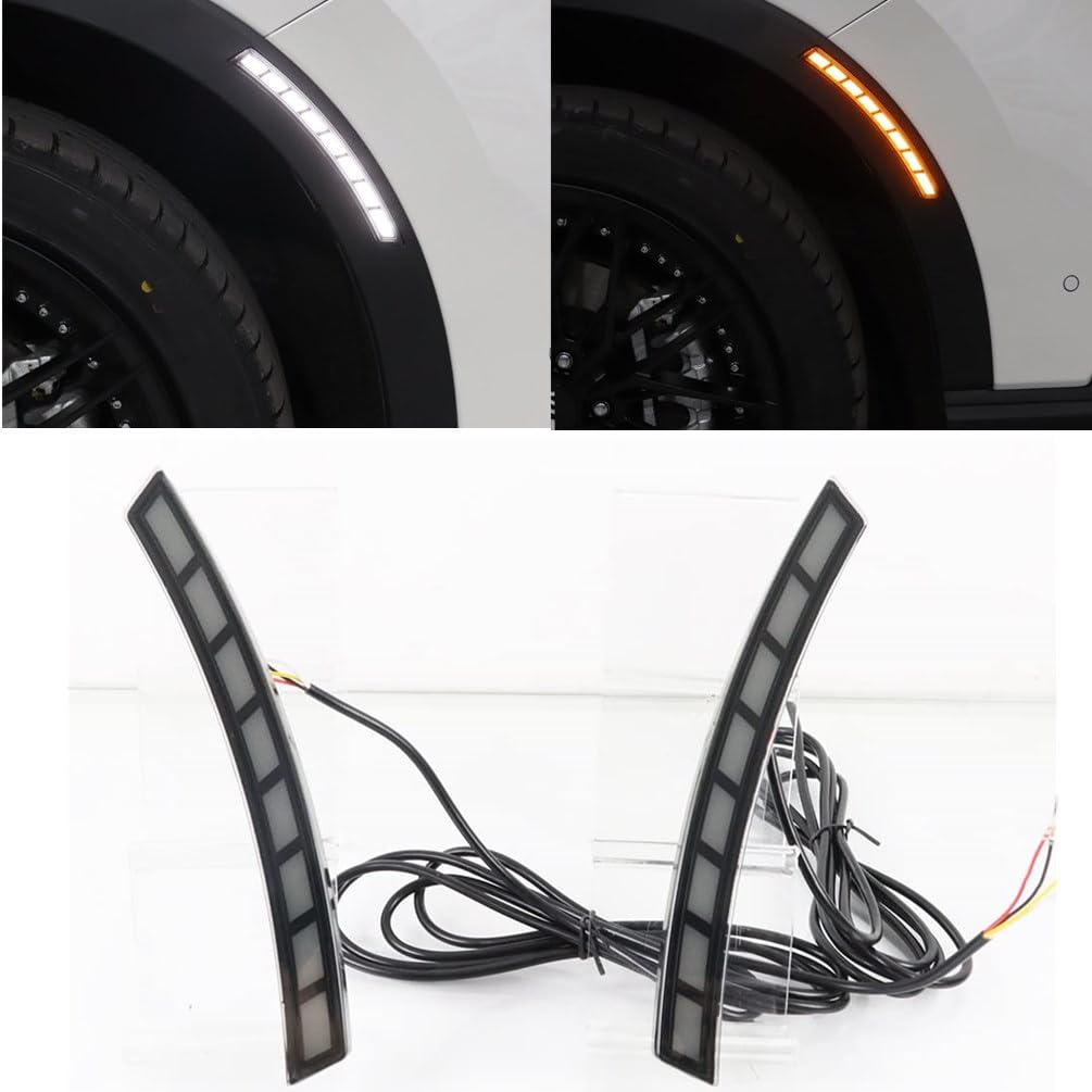 Luz antiniebla LED DRL para Honda CR-V CRV 2025 2023 2025 luces de circulación diurna con luz de señal de giro ámbar CRV reemplazo luz diurna LED