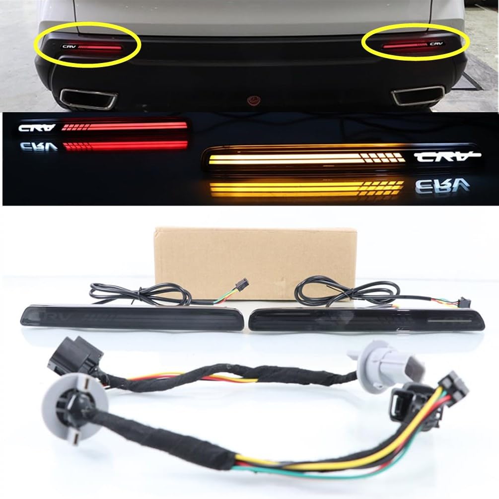 Luz antiniebla LED DRL para Honda CR-V CRV 2025 2023 2025 luces de circulación diurna con luz de señal de giro ámbar CRV reemplazo luz diurna LED