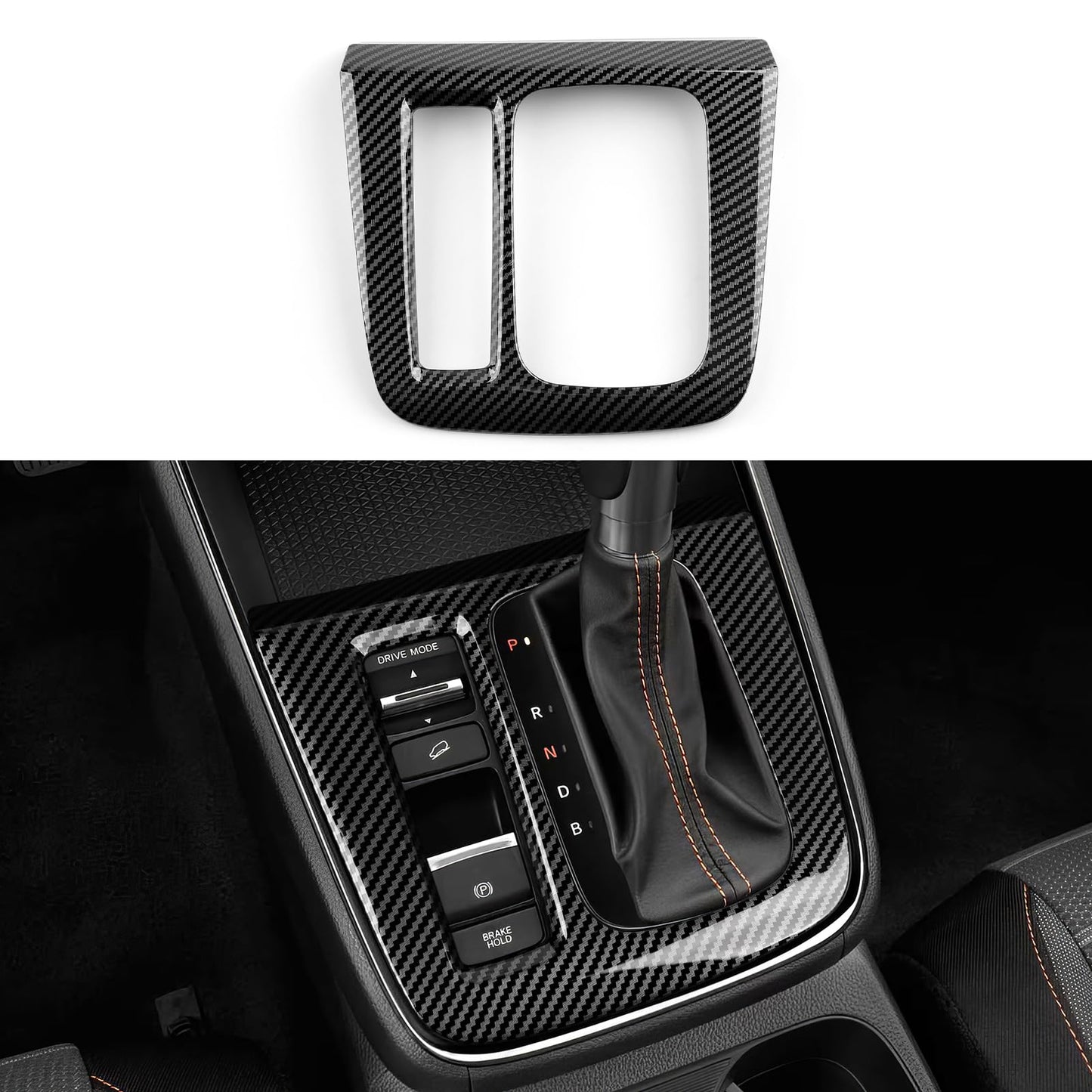 Calcomanías para cubierta de marco de tablero para Honda CR-V 2023, 2024, 2025, accesorios CRV, ABS, fibra de carbono, calcomanías interiores