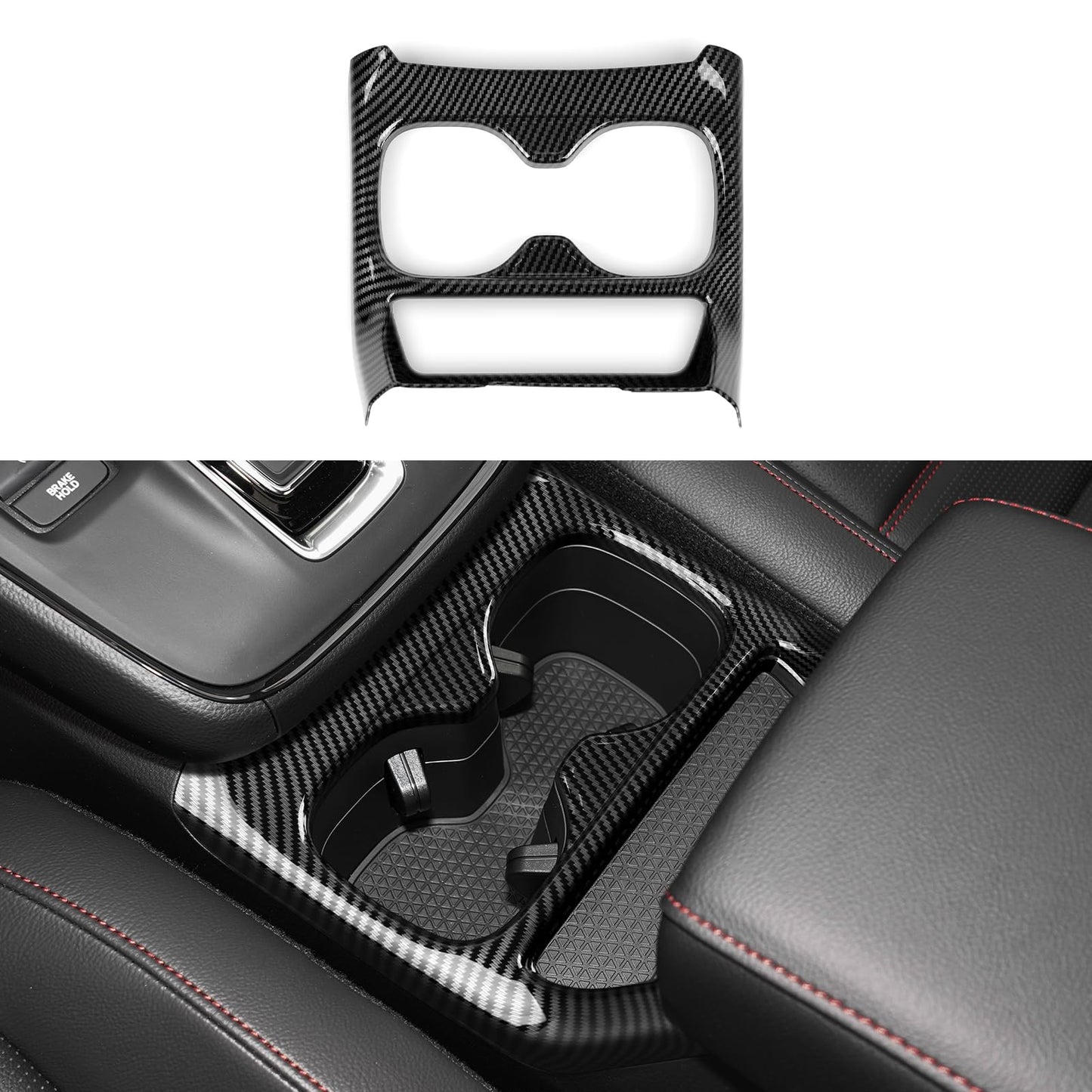 Calcomanías para cubierta de marco de tablero para Honda CR-V 2023, 2024, 2025, accesorios CRV, ABS, fibra de carbono, calcomanías interiores