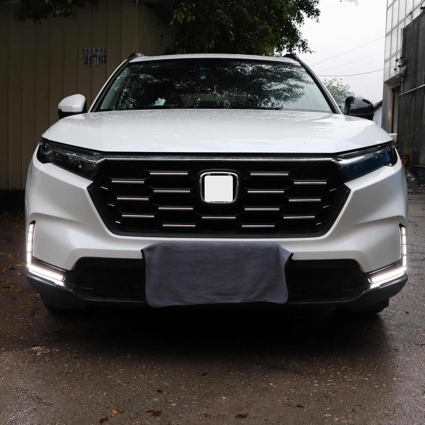 Luz antiniebla LED DRL para Honda CR-V CRV 2025 2023 2025 luces de circulación diurna con luz de señal de giro ámbar CRV reemplazo luz diurna LED