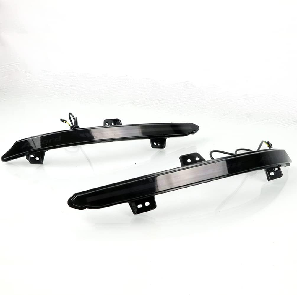 Compatible con Honda Accord 10º 2018 2019 2020 2021 2022 Lente ahumada LED Reflector de parachoques trasero Luces traseras Señal de giro intermitente secuencial freno conducción antiniebla