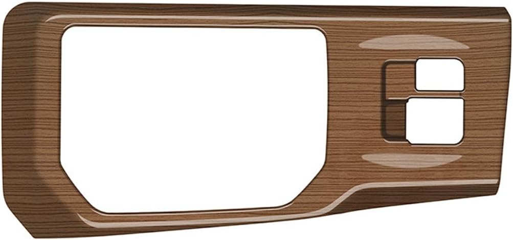 Interior Decoration Accessories fit for Toyota Grand Highlander 2024 2025 Center Console Gear Shift Cover Trim Easy Installation ABS Peach Wood Grain