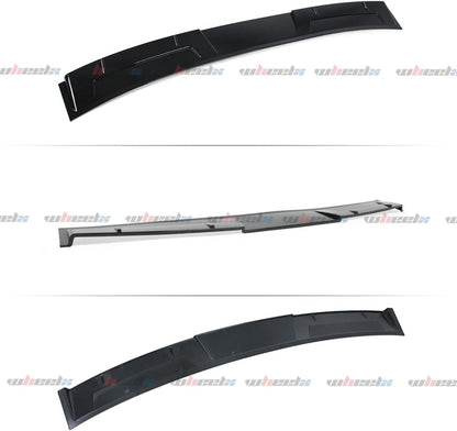 2 alerones de techo y alerón trasero compatibles con Honda Accord 2018-2022, pico de pato estilo JDM R se adapta a sedán de 4 puertas, exterior del maletero, tapa de cubierta de patada alta,