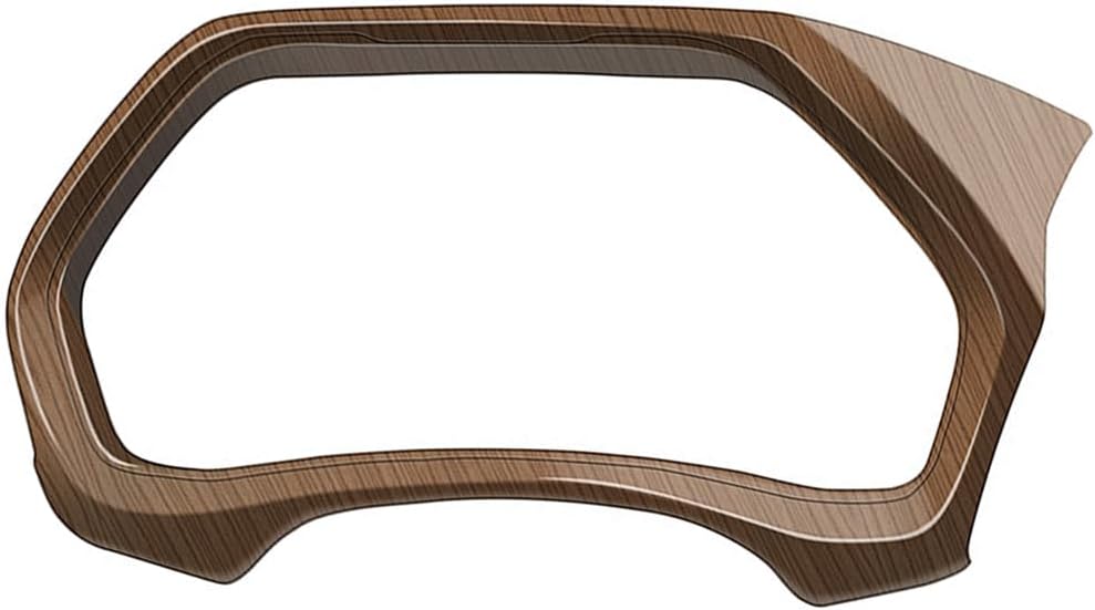 Instrument Frame Modification Interior Car Accessories fit for Toyota Grand Highlander 2024 2025 Peach Wood Grain Console Center Dashboard Cover Trim ABS