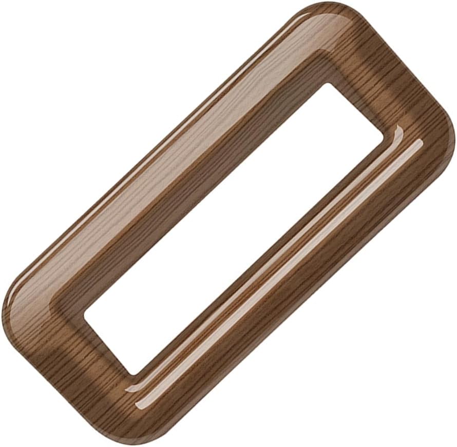 Peach Wood Grain Multi-Function Button Frame Cover fit for Toyota Grand Highlander 2024 2025 Interior Decoration Car Accessories