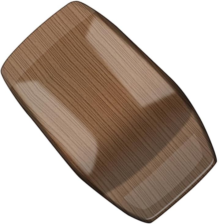 Interior Car Accessories fit for Toyota Grand Highlander 2024 2025 Peach Wood Grain Gear Shift Lever Knob Shifter Head Cover Trim ABS
