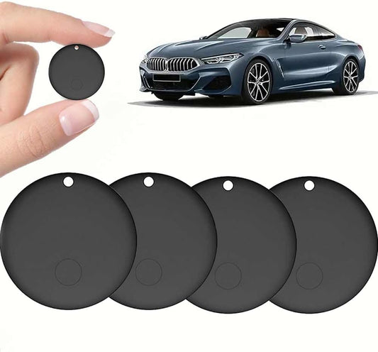 Air Tags-Mini GPS Tracker for Vehicles, Hidden Tracking Device for Vehicles, Car Tracker No Subscription Work with Find My (iOS Only), Vehicle Tracker with Audio for Kids, Dogs, Key, Luggage, Bag (2)