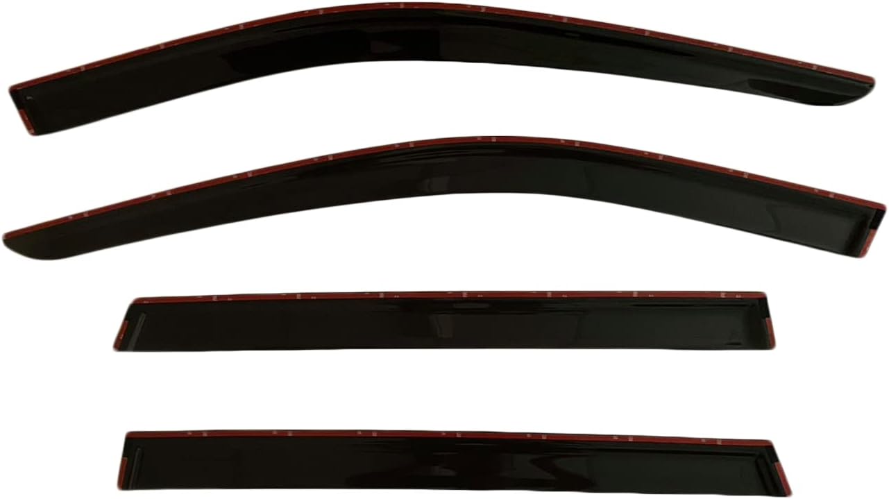 2023-2025 Tape-On Rain Guards for Honda CR-V Side Window Visor Deflectors LX EX EX-L Sport Hybrid Sport Touring Durable Vent Shades CRV 2024