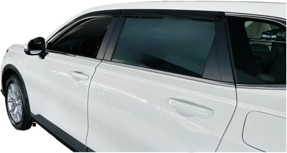 2023-2025 Tape-On Rain Guards for Honda CR-V Side Window Visor Deflectors LX EX EX-L Sport Hybrid Sport Touring Durable Vent Shades CRV 2024