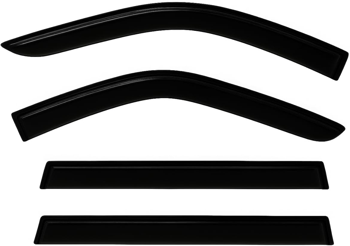 2023-2025 Tape-On Rain Guards for Honda CR-V Side Window Visor Deflectors LX EX EX-L Sport Hybrid Sport Touring Durable Vent Shades CRV 2024
