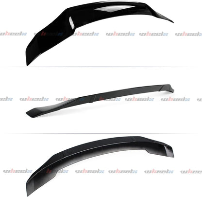 2 alerones de techo y alerón trasero compatibles con Honda Accord 2018-2022, pico de pato estilo JDM R se adapta a sedán de 4 puertas, exterior del maletero, tapa de cubierta de patada alta,