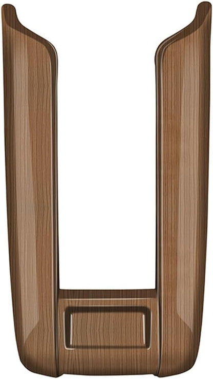 Ozukyn fit for Toyota Grand Highlander 2024 2025 Center Console Armrest Storage Box Cover Peach Wood Grain Car Accessories