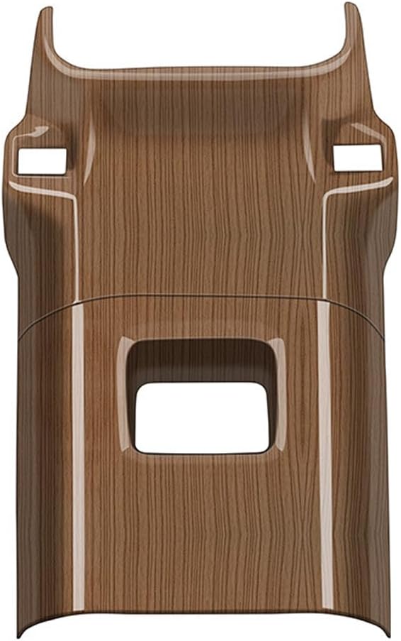 Peach Wood Grain Center Console Car Accessories for Toyota Grand Highlander 2024 2025 Rear Air Condition Outlet Vent Covers Trim ABS