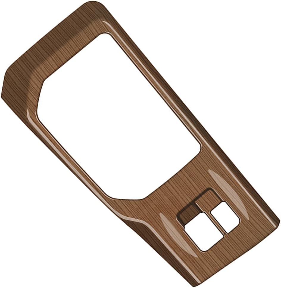 Interior Decoration Accessories fit for Toyota Grand Highlander 2024 2025 Center Console Gear Shift Cover Trim Easy Installation ABS Peach Wood Grain