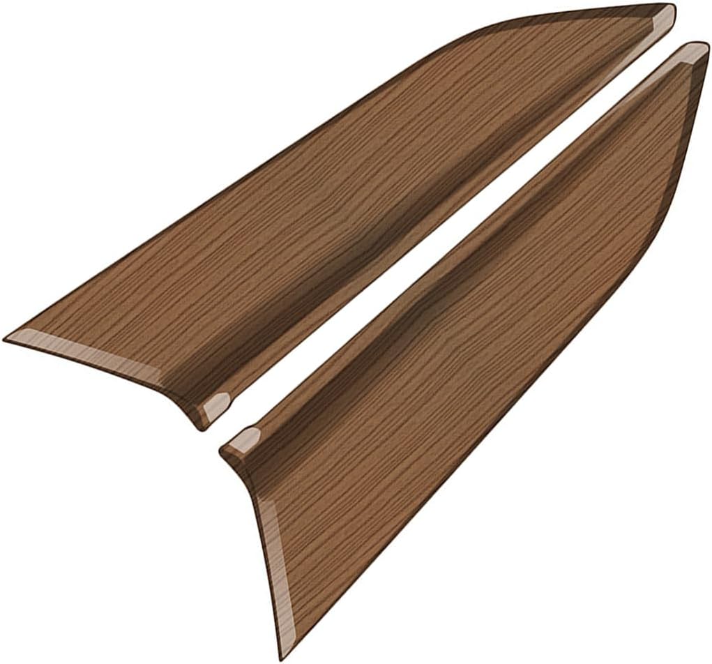 Door Handle Cover Trim fit for Toyota Grand Highlander 2024 2025 Interior Decoration Car Accessories Peach Wood Grain ABS