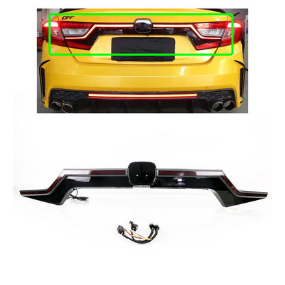 Compatible con Honda Accord 10º 2018 2019 2020 2021 2022 Lente ahumada LED Reflector de parachoques trasero Luces traseras Señal de giro intermitente secuencial freno conducción antiniebla