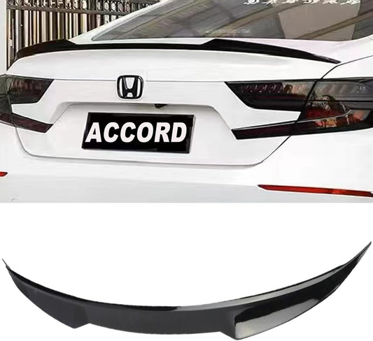MUCO Alerón trasero de tapa de maletero para Honda Accord 2018 19 20 21 22 2023 4 puertas Sedan 10ª generación - Alerón de maletero estilo Akasaka JDM
