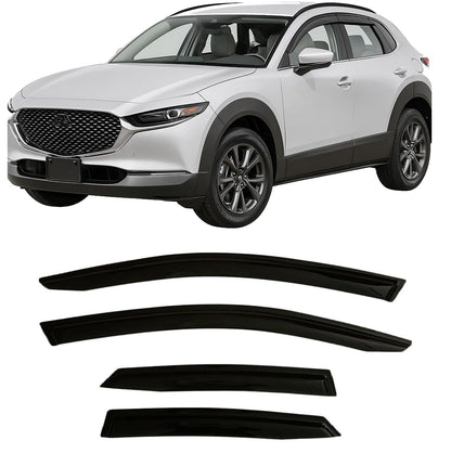 2023-2025 Tape-On Rain Guards for Honda CR-V Side Window Visor Deflectors LX EX EX-L Sport Hybrid Sport Touring Durable Vent Shades CRV 2024