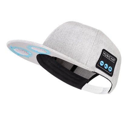 Hat with Bluetooth Speaker Adjustable Music Hat Bluetooth Cap for Outdoor Sports Baseball Cap, The Birthday Gifts for Men/Women/Boys/Girls