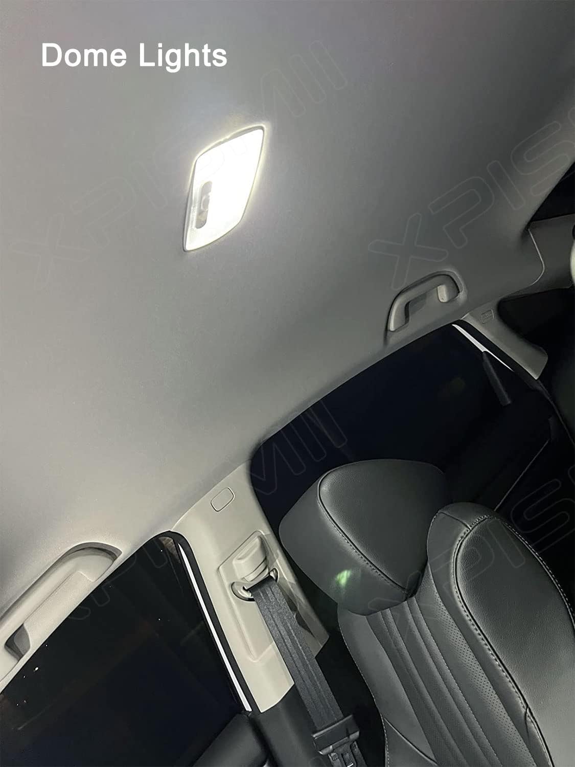 6 Piece 6000K White Accord Interior LED Light Kit Package Replacement for Honda Accord 2018 2019 2020 2021 2022, with Placement Diagram and Install Tool