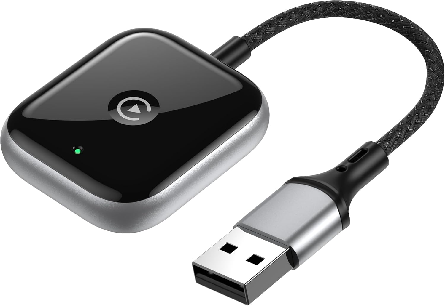 Adaptador inalámbrico CarPlay para Apple CarPlay, fácil de actualizar con cable CarPlay a inalámbrico, conectividad instantánea, Super Mini Car Play Dongle para iPhone Fit para autos con CarPlay