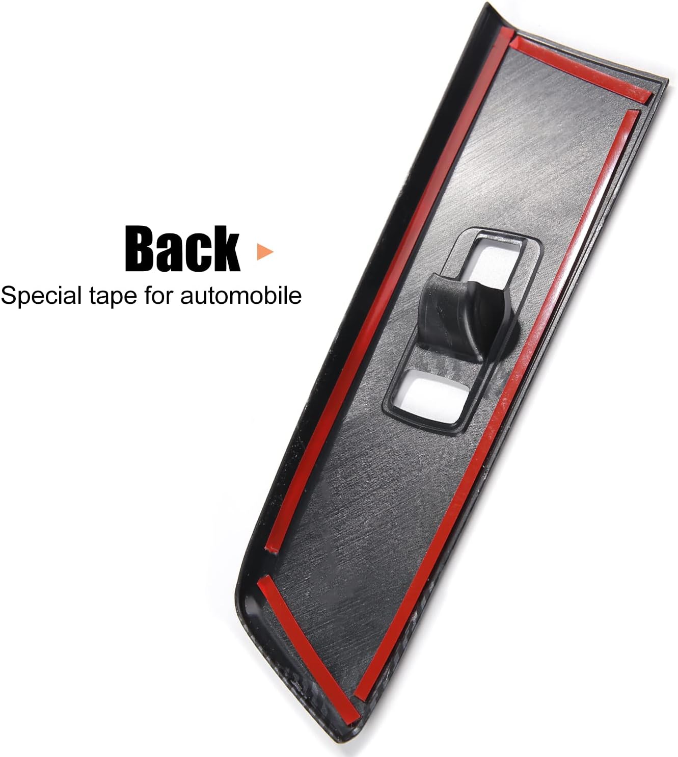 CKE 4 piezas compatibles con Honda CRV 2026 2025 2024 2023 Accesorios para reposabrazos de puerta de automóvil, interruptores de elevación, cubierta de panel, cubierta de reposabrazos, estilo de fibra