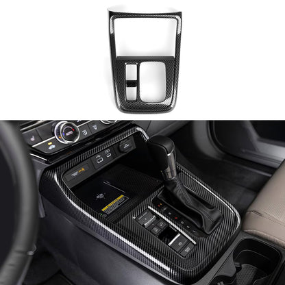 Calcomanías para cubierta de marco de tablero para Honda CR-V 2023, 2024, 2025, accesorios CRV, ABS, fibra de carbono, calcomanías interiores
