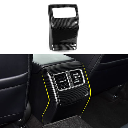 Calcomanías para panel de palanca de cambios versión a gas para Honda Accord 2018 2019 2020 2021 2022 Accesorios de 10ª generación ABS Calcomanías interiores de fibra de carbono