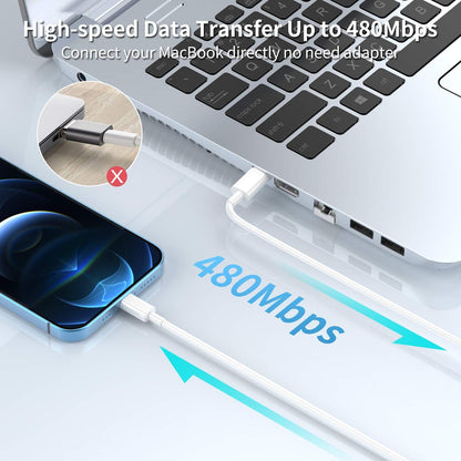 USB C Charger iPhone Charger Fast Charging 3Pack 20W Type C Wall Charger Block with 6FT Long USB C Charger Cable Compatible for iPhone 14Pro/13 Pro/12/12 Pro Max/11/XS Max/XS/XR/X/8