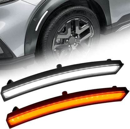 Rear Reflector Turn Signal Lights for 2023 2024 2025 Honda CRV Hybrid EX-L Sport Touring CR-V 2023 Fender Reflector Turn Lights CRV accessories