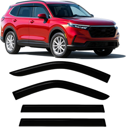 2023-2025 Tape-On Rain Guards for Honda CR-V Side Window Visor Deflectors LX EX EX-L Sport Hybrid Sport Touring Durable Vent Shades CRV 2024