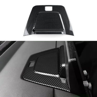 Calcomanías para cubierta de marco de tablero para Honda CR-V 2023, 2024, 2025, accesorios CRV, ABS, fibra de carbono, calcomanías interiores