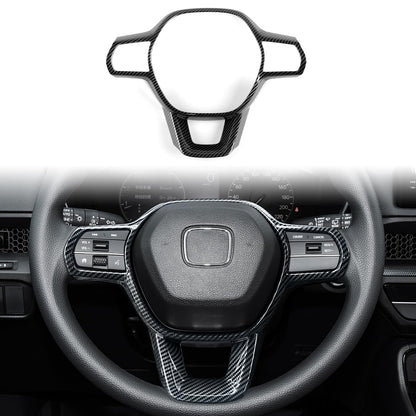 Calcomanías para cubierta de marco de tablero para Honda CR-V 2023, 2024, 2025, accesorios CRV, ABS, fibra de carbono, calcomanías interiores
