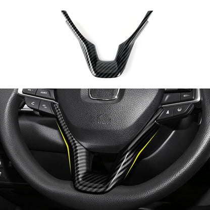 Calcomanías para panel de palanca de cambios versión a gas para Honda Accord 2018 2019 2020 2021 2022 Accesorios de 10ª generación ABS Calcomanías interiores de fibra de carbono