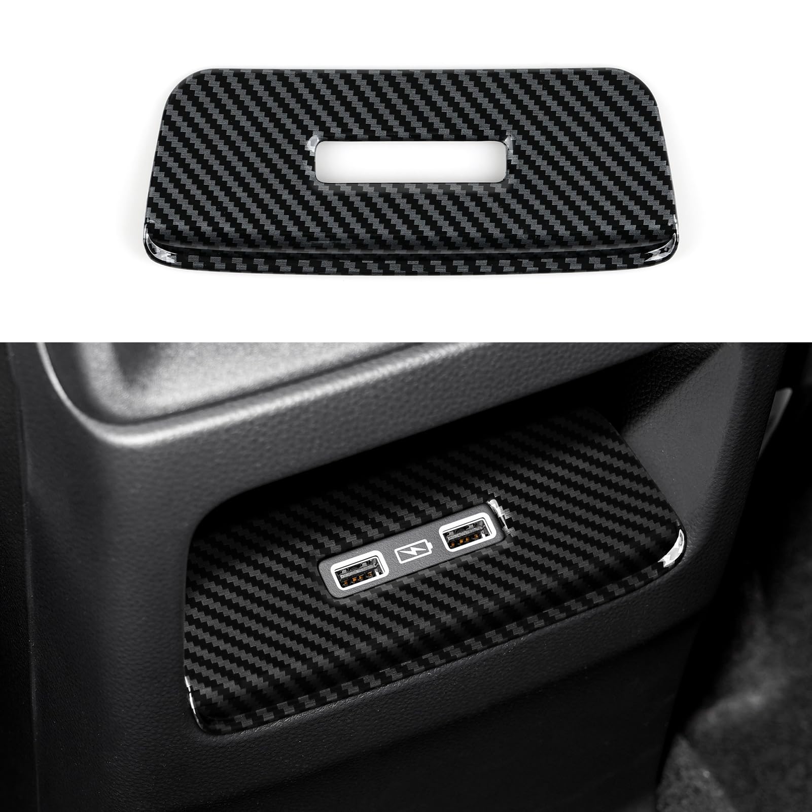 Calcomanías para cubierta de marco de tablero para Honda CR-V 2023, 2024, 2025, accesorios CRV, ABS, fibra de carbono, calcomanías interiores