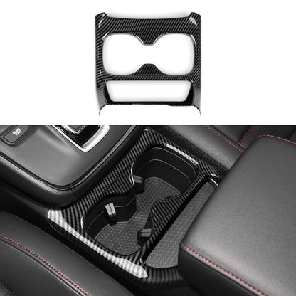 Calcomanías para cubierta de marco de tablero para Honda CR-V 2023, 2024, 2025, accesorios CRV, ABS, fibra de carbono, calcomanías interiores