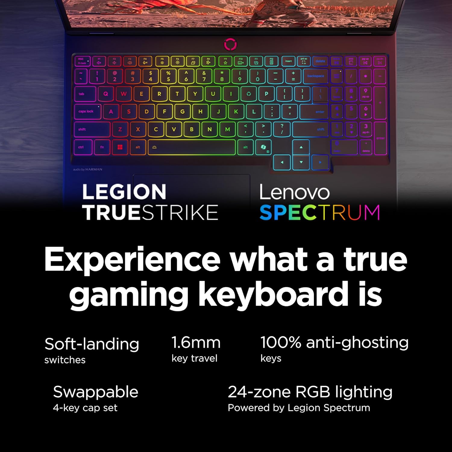 Lenovo Legion 5i - Portátil para juegos - Intel® Core™ i7-14700HX - Pantalla OLED WQXGA PureSight de 15" 2.5K WQXGA PureSight - Frecuencia de actualización de 165Hz - NVIDIA® GeForce RTX™ 5070