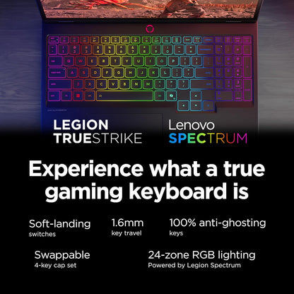 Lenovo Legion 5i - Portátil para juegos - Intel® Core™ i7-14700HX - Pantalla OLED WQXGA PureSight de 15" 2.5K WQXGA PureSight - Frecuencia de actualización de 165Hz - NVIDIA® GeForce RTX™ 5070